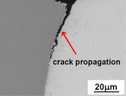 熱循環(huán)后焊點(diǎn)微觀結(jié)構(gòu)